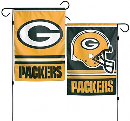 Amazon Com Green Bay Packers Garden Flag 11 X15 Sports Outdoors
