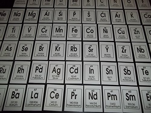118 laminated periodic table elements flashcards buy online in samoa at desertcart 41717256