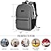 High School Backpack,15.6 Inch Laptop Backpack for Men Women,Travel Backpack with Headphone Port (gray)