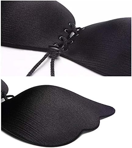 Miaro Strapless Bra, Silicone Invisible Push up Self Adhesive Brassiere backless Seamless &amp; Reusable