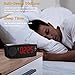 USB Alarm Clock Radio, Digital FM Radio Alarm Clock with USB for bedroom Charging Port and FM Radios,LED Display with Dimmer, Sleep Timer, Snooze for Bedroom