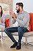 PETANI Mens Socks, 3 pack Rich European Dress Organic Cotton Socks Men Black (XL)
