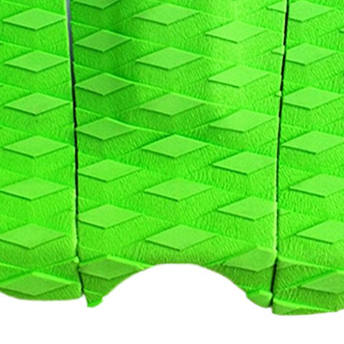 CUTICATE 3X EVA Tail Pad Surfboard Deck Traction Stomp Surfing Grip Mat Trim Sheet - Green