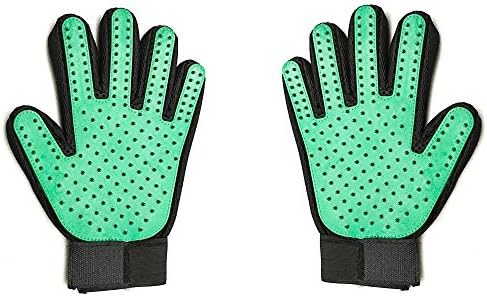 That Wood Work Pet Grooming Glove, Pet Bathing Glove, Pet Hair Remover Glove, Pair of Gloves- Both Right and left hands, Pet Massage, Desheeding, Prime Deal by