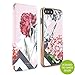 Ted Baker Premium Quality EMMARE Mirror Folio Case for iPhone 8 Plus / 7 Plus - Highly Protective Cover for Womens/Girls - Palace Gardens
