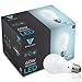 Triglow T95135-6 A19 LED 9-Watt (60-Watt Equivalent) Daylight (5000K) Light Bulb, 6 Pack