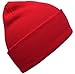 DIDKU Red Knit Cap Beanie Cap Cover Red Knit Beanie Winter Caps Winter Hats Red