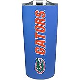 Campus Colors NCAA Stainless Steel Tumbler perfect for Gameday - 18 oz - Double Walled - Keeps Drinks Perfectly Insulated (Florida Gators - Royal)