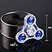 Ecosin Tri Fidget Hand Spinner Triangle Metal Finger Focus Toy ADHD Autism Kids/Adult Finger Toy