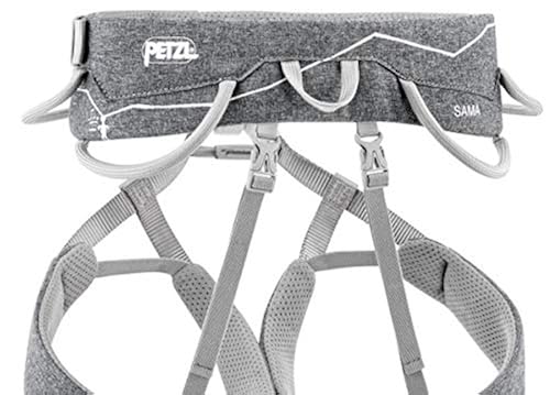 PETZL Mens SAMA Climbing Harness, Gray, X-Large in Oman Whizz