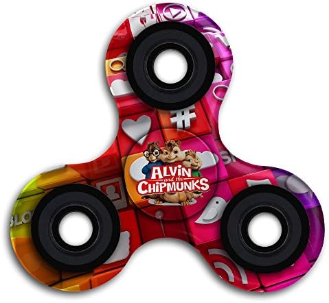Alvin And The Chipmunks EDC Tri Fidget Spinner Hand Spinner Finger Spinner Finger Toy Relieve Stress High Speed Focus Toy For Adult And Children