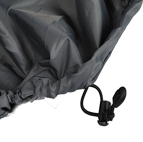 iiSPORT Kayak Cover - 13.5ft-15ft UV Resistant StormPro Canoe Storage Dust Cover with Pull Cord to Tighten Up, Prolonging the Life & Look of Your Kayaks - Thumbnail 5