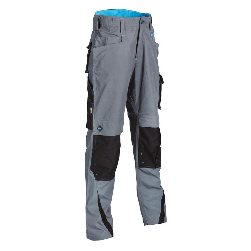 OX Tools Men's - OX Ripstop Trouser Graphite 38 Reg , Graphite, Reg UK