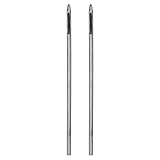 HARFINGTON 2pcs Hollow Punch for Leather 0.8mm