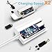 Splitter iPhone, iPhone Splitter, iPhone Adapter, Double 2 in 1 Adapter, XMGHTU Adapter Splitter for iPhone X 8 8Plus 7 7Plus (Compatible with iOS 10-11) Charging Audio Headset Headphone (2)thumb 1
