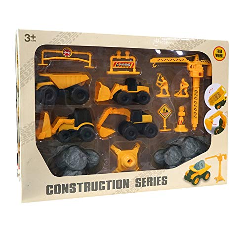 image for Goodayeah Construction Toys Set Early Engineering Vehicles Kids Dump T