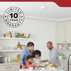 Kidde Hardwired Smoke Detector for Home, 10-Year