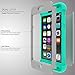 iPod Touch 5 Case,iPod Touch 6 Case,SLMY(TM) Heavy Duty High Impact Armor Case Cover Protective Case for Apple iPod Touch 5 6th Generation Gray/Green