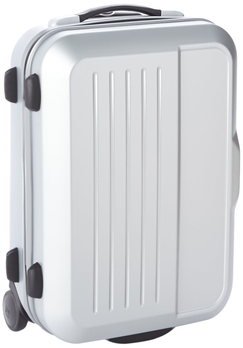 Samsonite Alfa Cube Cabin Luggage 55 Cm Matt Silver Silver