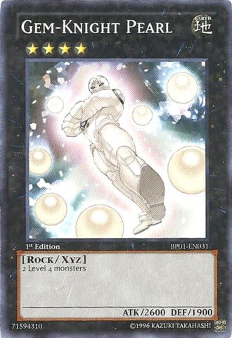 Yu-Gi-Oh! - Gem-Knight Pearl (BP01-EN031) - Battle Pack: Epic Dawn - 1st Edit...