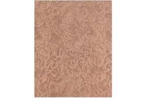 WYOMING TRADERS Casual Unisex Adult Lightweight Breathable Jacquard Plum Regular Silk Scarf