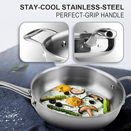 3 Secura+Whole+Clad+Stainless+Induction+Cookware