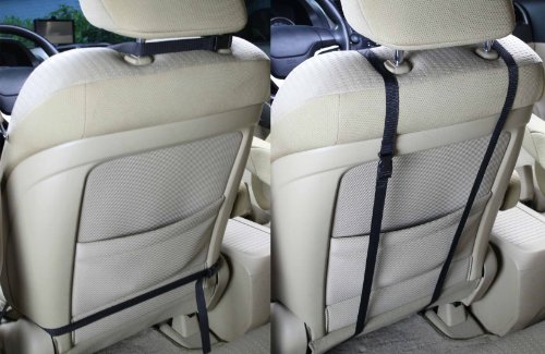 ObboMed SH-4160 12V 45W Heated Seat Cushion Cover with Lumbar Support, Deluxe Model with Premium Tight Fit Cigarette Lighter Plug, Special Fitting (Vertical or Horizontal), Car, Automobile, Vehicle