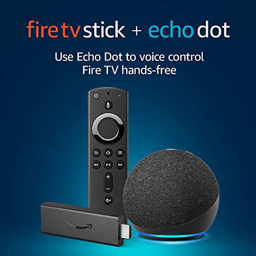 Fire TV Stick and Echo Dot (Charcoal) bundle in Kuwait Whizz Fire TV