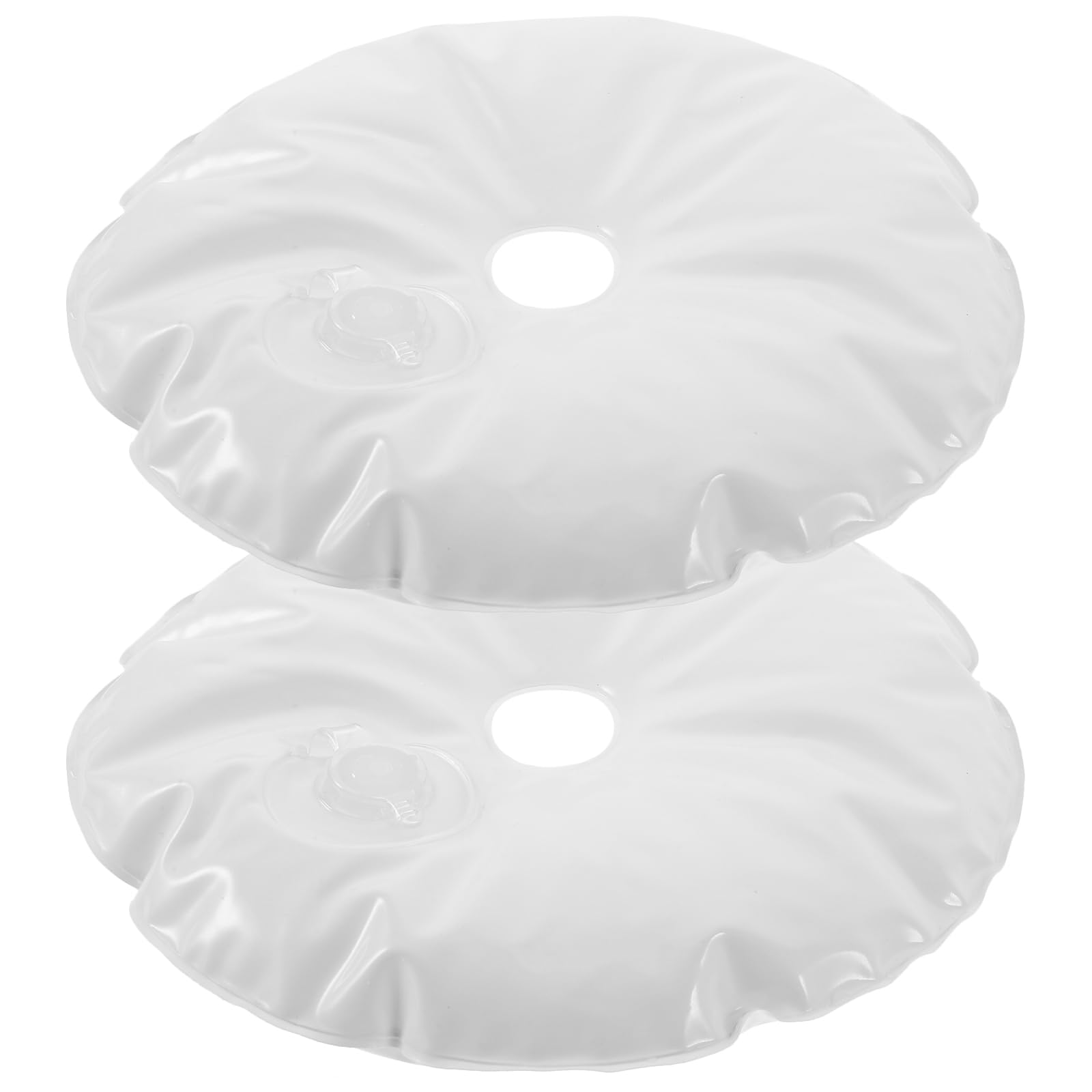 Photo 1 of 2 Pcs Water Weight Bags for Balloon Arch and Column Stands, Heavy Duty Fillable Base Weights for Weddings, Graduations, and Party Decorations