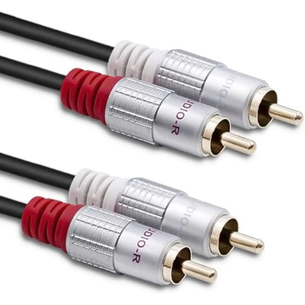 QOLTEC 52337 Cable 2XRCA - 2XRCA M/M 2 m