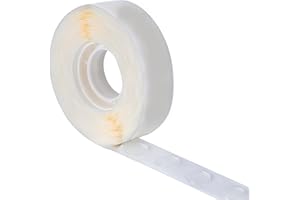 AITOLY Two-Sided Adhesive Dots for Crafts, Balloons, Holiday Party Decorations, Clean Removable Non-Marking (100pc, Diameter :0.4IN)