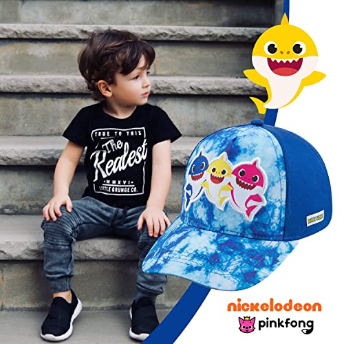 Pinkfong Nickelodeon Baby Shark Toddler Baseball Cap Age 24 Blue