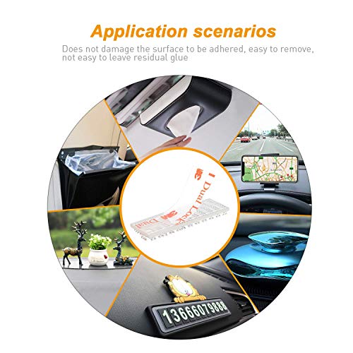 POTOLON EZ Pass Mounting Kit Dual Lock Tape 2 Sets of Peeland