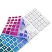 iMac Wired USB Keyboard Cover, Ultra Thin Soft Silicone Keyboard Cover Skin for Apple(G6) iMac Keyboard with Numeric keypad Wired USB(MB110LL/B)
