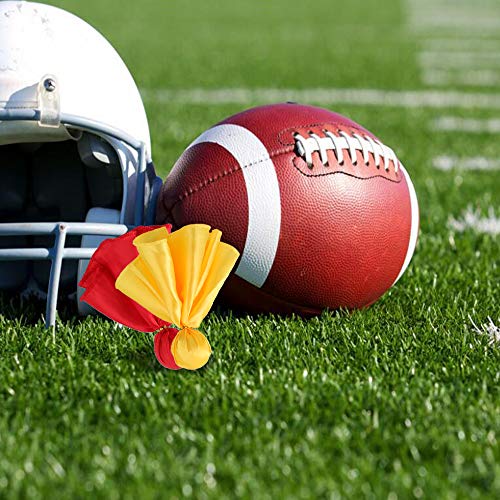 image for KINMAD 6 Pcs Football Penalty Flag Challenge Flags Football Referee Fl