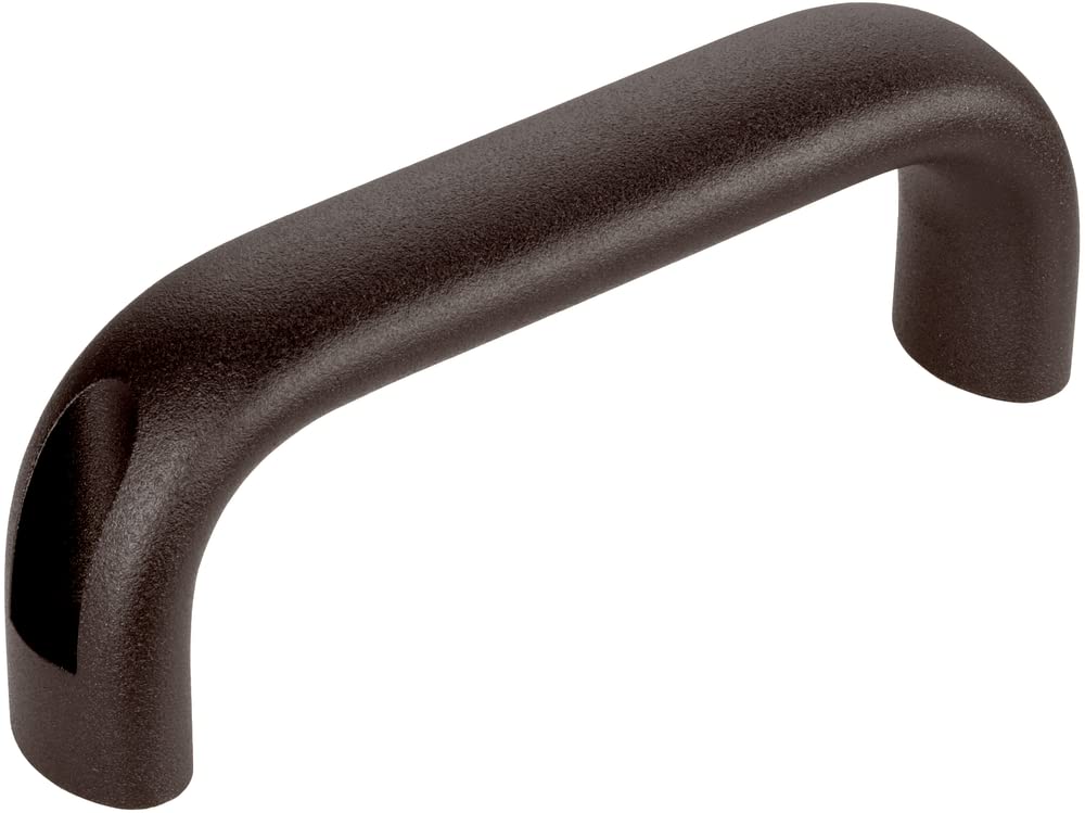 Halder 24300.0361 Bar Grips – Black, Width: 26 mm; 164 mm