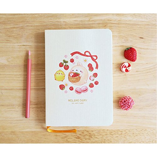 Molang diary ver.4 red strawberry (2017~2018 claendar) …