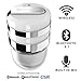 Wireless Headphone, Rowkin Mini Bluetooth 4.1 Sport In-Ear Earbud Headset with Noise Cancelling Mic and Portable Charging Case. Smallest Cordless Hand-free Earphone for Music and Calls (Silver)