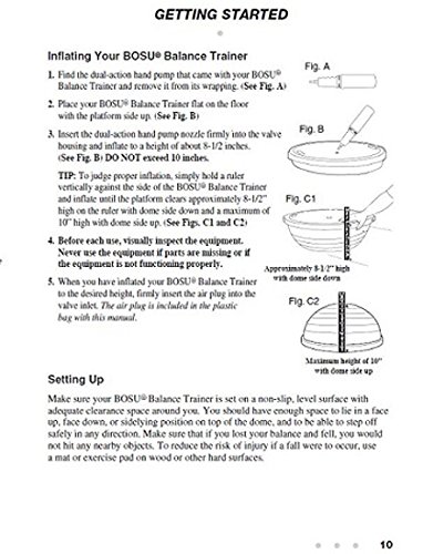 BOSU Pro Balance Trainer