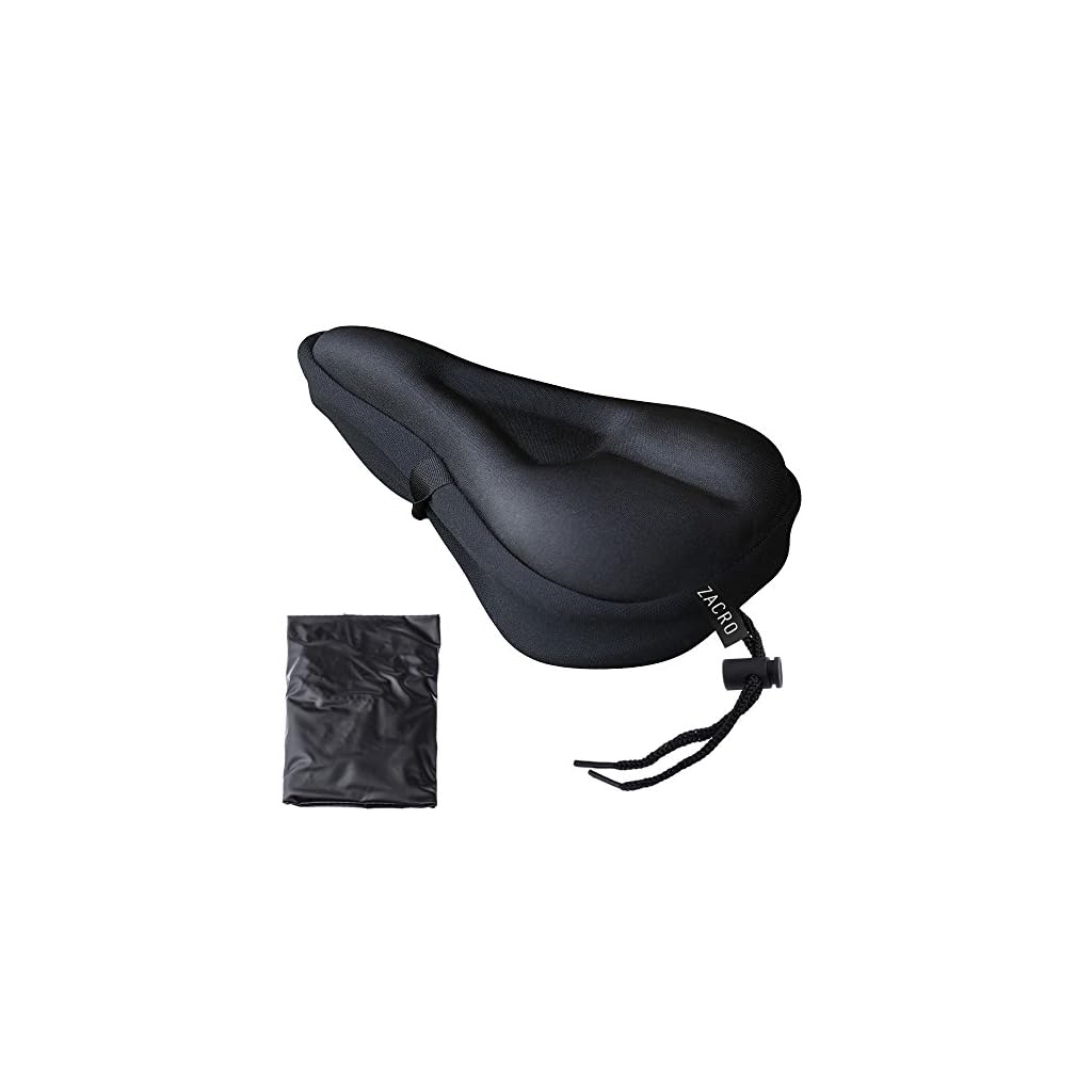 Zacro Gel Bike Seat Cover Bike Saddle Cover For Mountain Bike Seat and