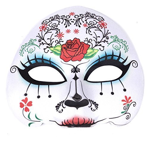 Women's Day Of The Dead Sugar Skull Mask - "Maria"