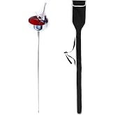 LEONARK Fencing Saber Foil Epee Electric Sword Weapon - National Grade with Guard Pad and Handle Grip - Professional Fencing Gear for Fencer