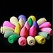 100 Pcs Backflow Natural Smoke Pagoda Indoor Incense Cone Bullet Aromatherapy Rose Lavender Jasmine