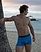 Chill Boys - Cool & Breathable Mens Underwear - Men's Boxers (Medium Blue) - Imported 95% Viscose made from Bamboo 5% Spandex