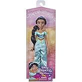 Disney Princess Royal Shimmer Jasmine Doll, Fashion Doll with Skirt and Accessories, Toy for Kids Ages 3 and Up