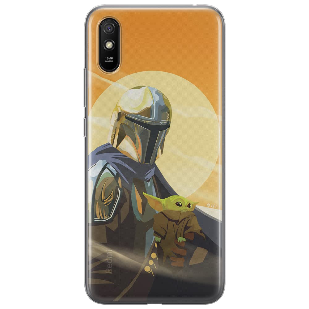 ERT GROUP mobile phone case for Xiaomi REDMI 9A original and officially Licensed Star Wars pattern Baby Yoda 020 optimally adapted to the shape of the mobile phone, case made of TPU
