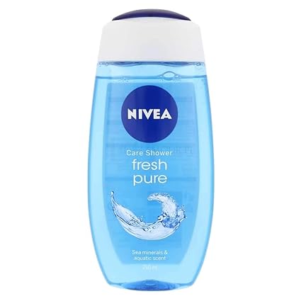 NIVEA Shower Gel, Fresh Pure, 125ml