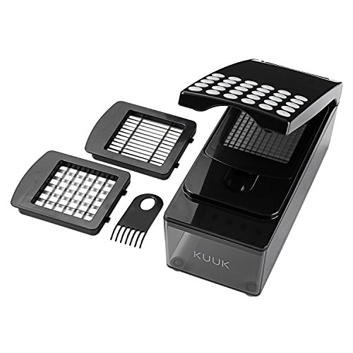 KUUK Vegetable Chopper and Fruit Dicer (Gen 2 - Reinforced Blades)