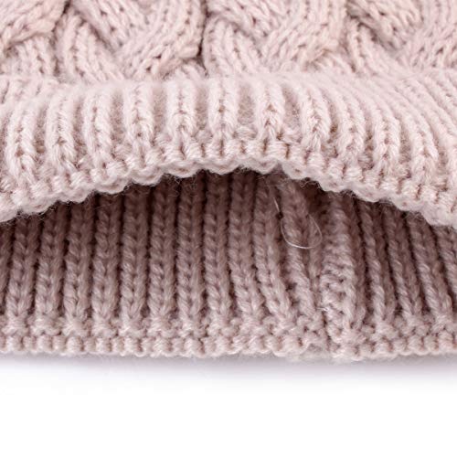 Yinuoday Baby Knit Hat Cap Winter Warm Wool Infant Toddler Kids Crochet Beanie Cap New (Khaki)