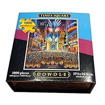 Dowdle Folk Art Times Square Jigsaw Puzzle (1000 Piece)